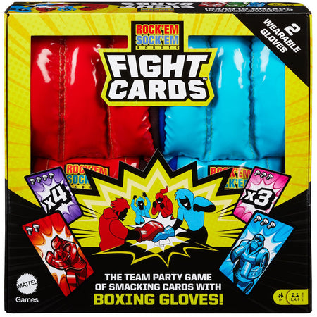 Rock Em Sock Em Robots - Fight Cards [Board Game, 2-6 Players] Board Game Mattel