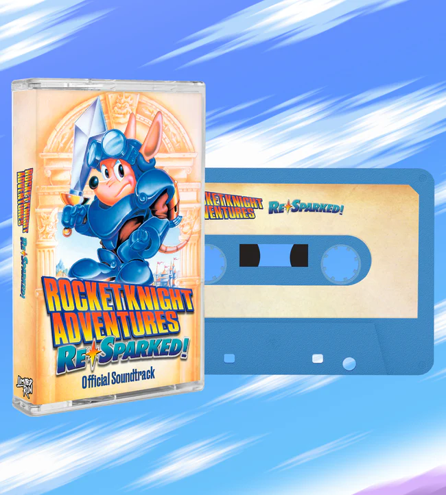 Rocket Knight Adventures: Re-Sparked - Cassette Soundtrack [Audio Cassette] Music Limited Run Games
