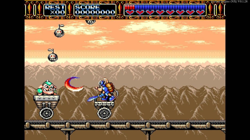Rocket Knight Adventures: Re-Sparked Classic Edition - Limited Run #077 [PlayStation 5] PlayStation 5 Video Game Limited Run Games