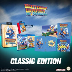 Rocket Knight Adventures: Re-Sparked Classic Edition - Limited Run #532 [PlayStation 4] PlayStation 4 Video Game Konami