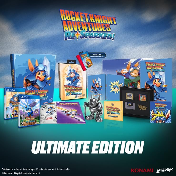 Rocket Knight Adventures: Re-Sparked Ultimate Edition - Limited Run #532 [PlayStation 4] PlayStation 4 Video Game Limited Run Games