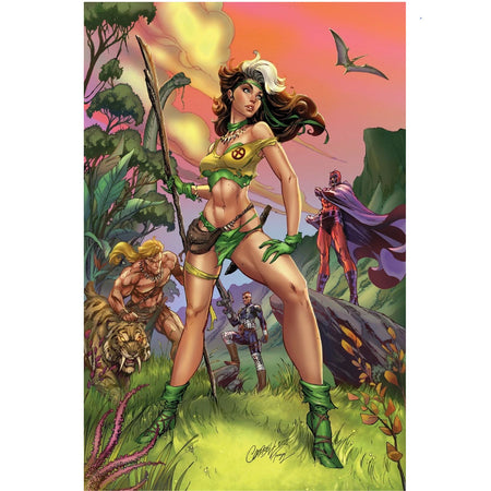 Rogue Savage Lands: #1 [J S Campbell Virgin CVR I - 1:100] 2025 Comics Marvel Comics