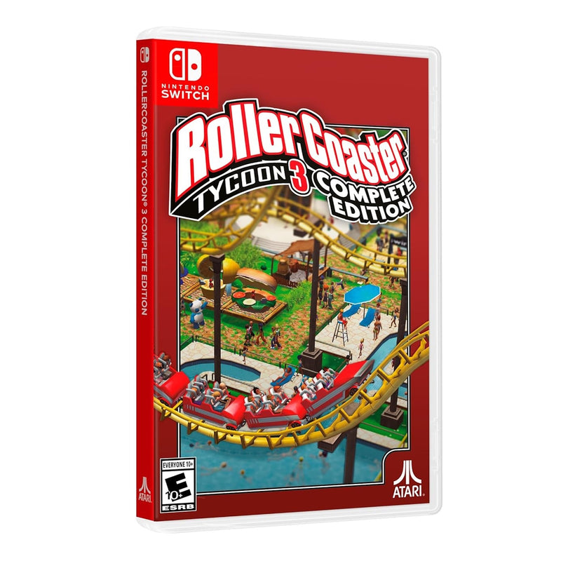 RollerCoaster Tycoon 3 - Complete Edition [Nintendo Switch] Nintendo Switch Video Game Atari
