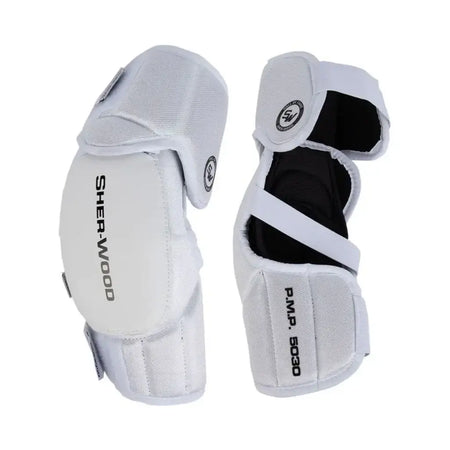 SHER-WOOD 5030 HOF Senior Hockey Soft Cap Elbow Pads [Sporting Goods] Hockey Equipment SHER-WOOD   