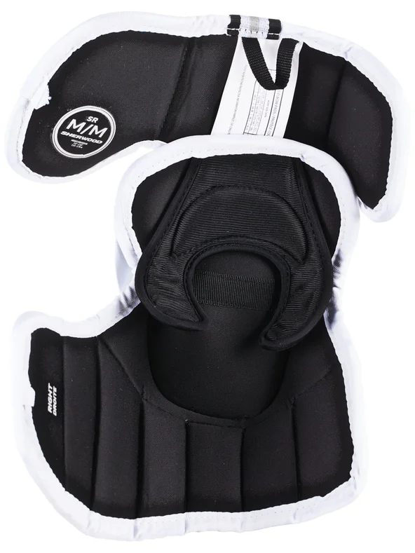 SHER-WOOD 5030 HOF Senior Hockey Soft Cap Elbow Pads [Sporting Goods] Hockey Equipment Sherwood   