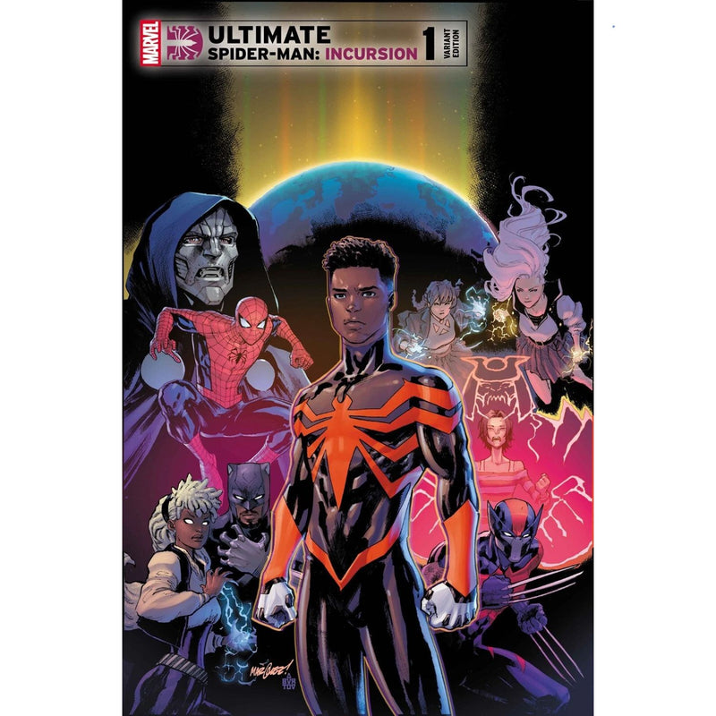 Ultimate Spider man Incursion 1 David Marquez Cvr F 1 25 2025 ultimate-spider-man-incursion-1-david-marquez-cvr-f-1-25-2025