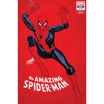 Amazing Spider-Man: #21 [David Nakayama Color Block Red CVR C] 2025 Comics Marvel Comics
