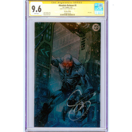 Absolute Batman: #8 [Scott Snyder CGC 9.6 Signature Series Earls Fan Expo] 2025 Comics DC Comics