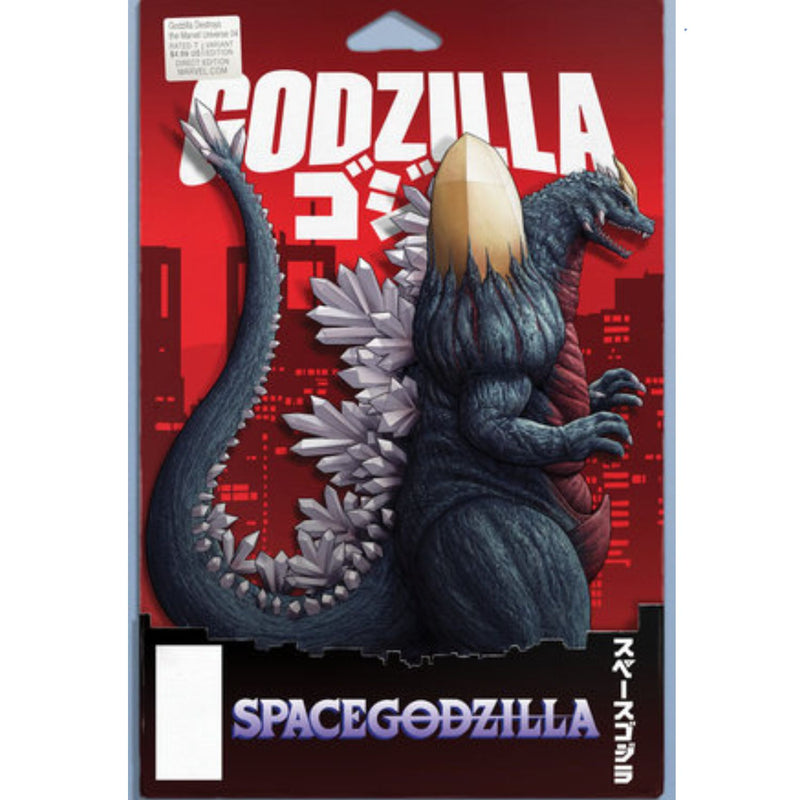 Godzilla Destroys The Marvel Universe:: #4 [John Tyler Christopher CVR C] 2025 Comics Marvel Comics