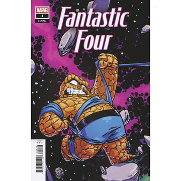 Fantastic Four: #1 [Skottie Young CVR Q] 2025 Comics Marvel Comics