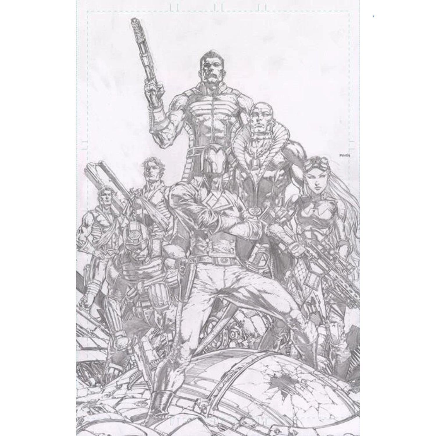GI Joe: #1 [David Finch CVR M - 1:500] 2024 Comics Image Comics