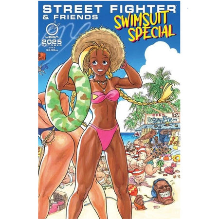 Street Fighter & Friends Swimsuit Special:: #1 [Kinu Nishimura CVR E - 1:5] 2025 Comics Udon Entertainment