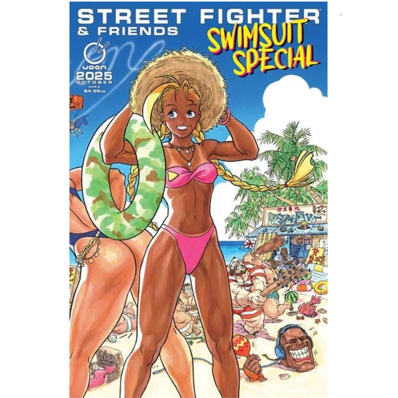 Street Fighter & Friends Swimsuit Special:: #1 [Kinu Nishimura CVR E - 1:5] 2025 Comics Udon Entertainment