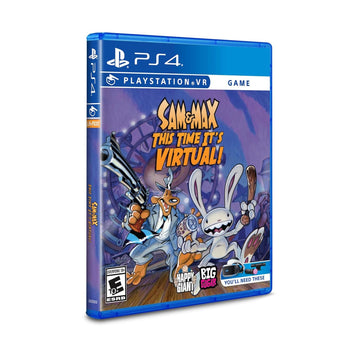Sam and Max: This Time It's Virtual! - Limited Run Games #459 [PlayStation 4] PlayStation 4 Video Game Limited Run Games