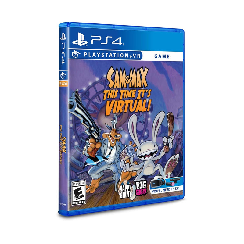 Sam and Max: This Time It's Virtual! - Limited Run Games #459 [PlayStation 4] PlayStation 4 Video Game Limited Run Games
