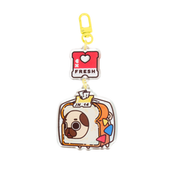 Fresh Bread Puglie Acrylic Keychain Accessory Puglie Mart