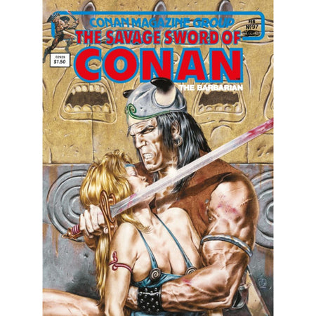 Savage Sword Of Conan The Original Comics Omnibus HC: Vol 07 [Tanino Liberatore CVR DM] 2025 Comics Titan Comics