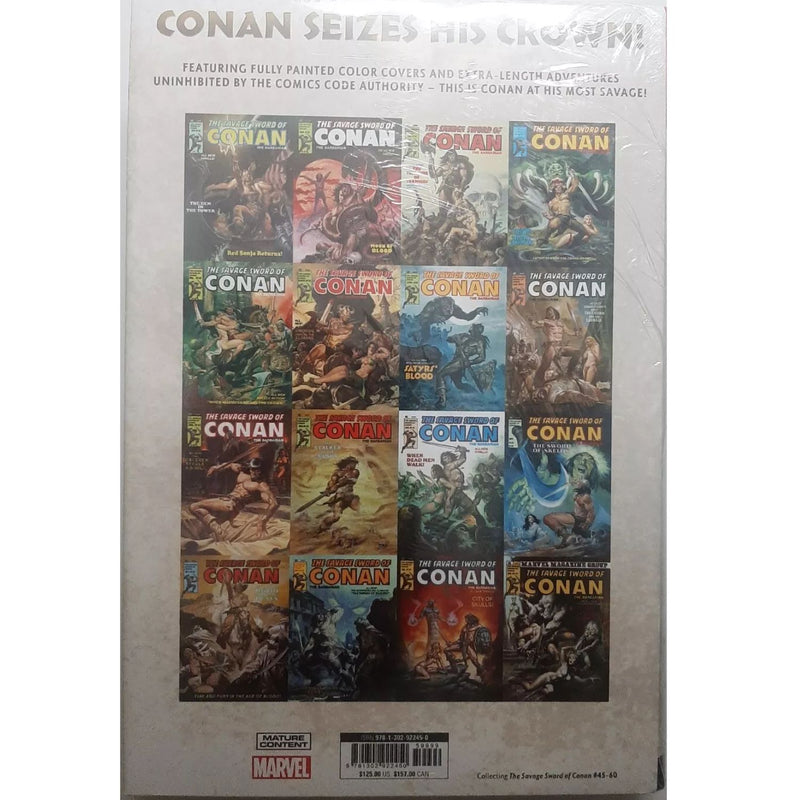 Savage Sword of Conan: The Original Marvel Years: Omnibus Vol. 4 [Norem CVR B] Comics Marvel Comics