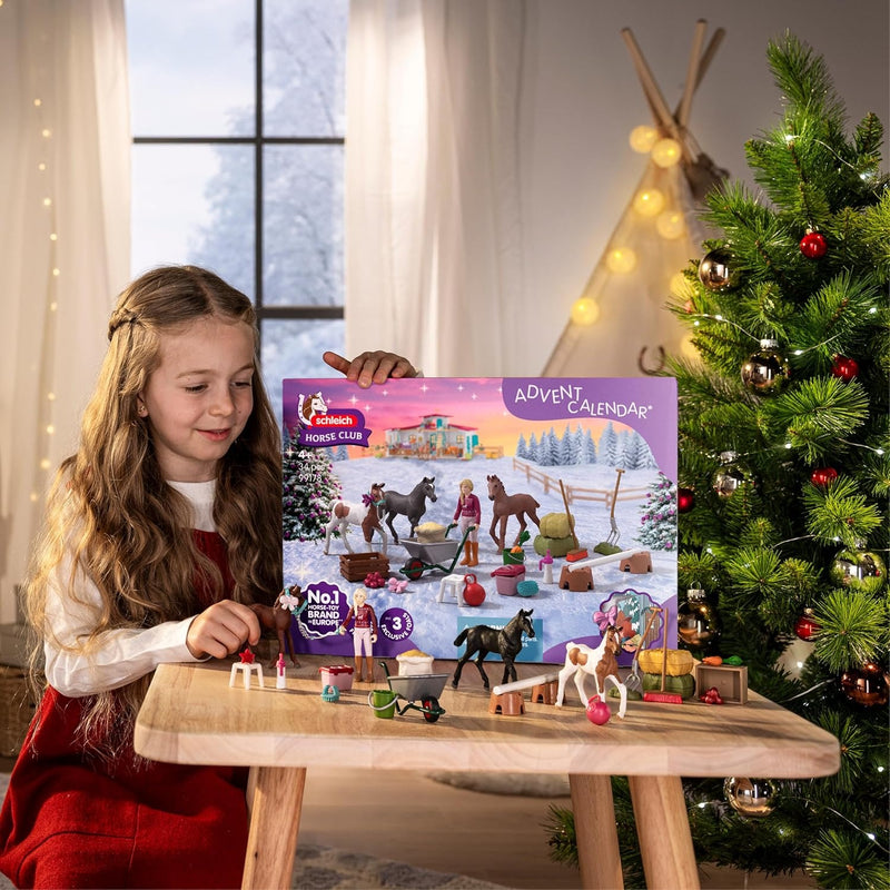 Schleich Horse Club: 2025 Advent Calendar Holiday Foal Magic - #99178 Toys & Games Schleich