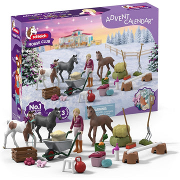 Schleich Horse Club: 2025 Advent Calendar Holiday Foal Magic - #99178 Toys & Games Schleich