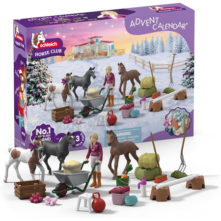 Schleich Horse Club: 2025 Advent Calendar Holiday Foal Magic - #99178 Toys & Games Schleich