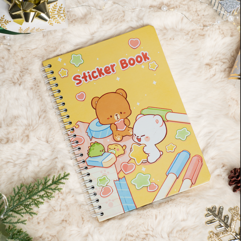 Milk Mocha Bear: Happy Memories Sticker Book Home Office Milk Mocha Bear