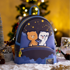 Loungefly x Milk Mocha Bear Mini Backpack Clothing and Apparel Milk Mocha Bear