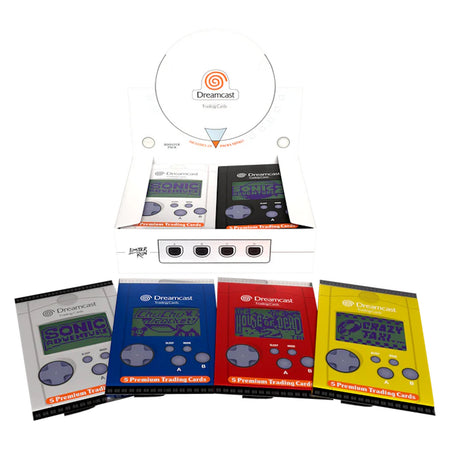 Sega Dreamcast Trading Cards Booster Box - 24 Packs Card Game Limited Run Games