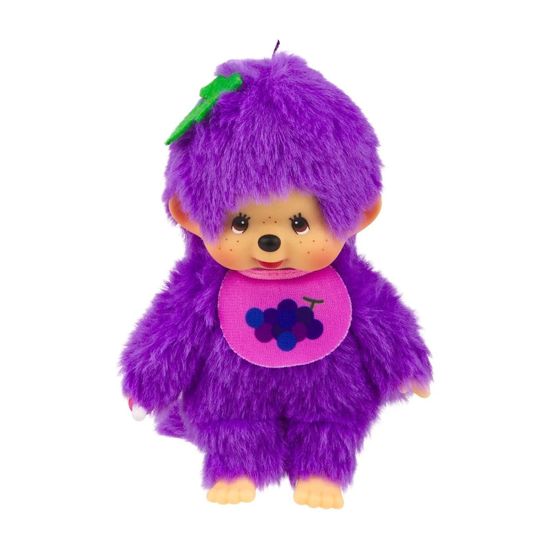 Sekiguchi Monchhichi Fruit Color Plush Doll - Grape Purple Toys & Games Monchhichi