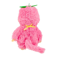 Sekiguchi Monchhichi Fruit Color Plush Doll - Peach Pink Toys & Games Monchhichi