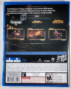 Shadowrun Trilogy - Limited Run Games #481 [PlayStation 4] PlayStation 4 Video Game Limited Run Games