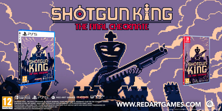 Shotgun King: The Final Checkmate [Nintendo Switch] Nintendo Switch Video Game Red Art Games