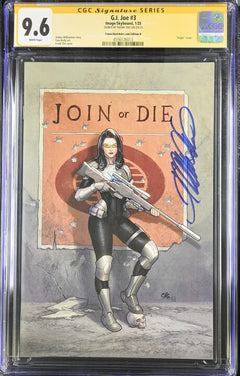 Signed Signature Series: GI Joe: #3 [CGC 9.6 Frank Cho] 2025 Comics Image Comics