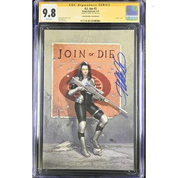 Signed Signature Series: GI Joe: #3 [CGC 9.8 Frank Cho] 2025 comic Image Comics