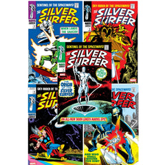 Silver Surfer Facsimile Set: #1-5 [John Buscema CVR A] 2026 Comics Marvel Comics