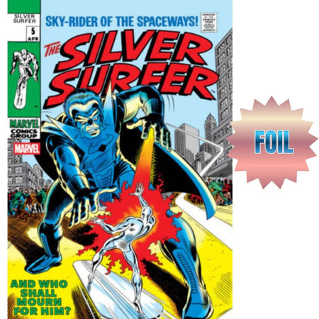 Silver Surfer: #5 [John Buscema Foil Facsimile CVR B] 2026 Comics Marvel Comics