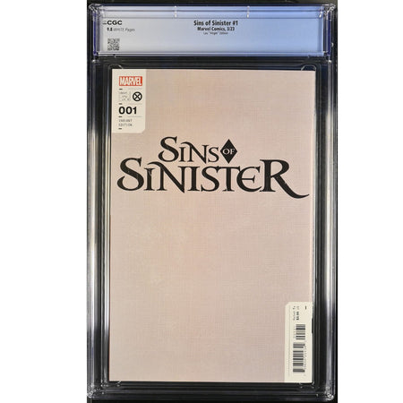 Sins of Sinister: #1 [Artgerm CGC 9.8 CVR C Virgin - 1:100] 2023 Comics Marvel Comics