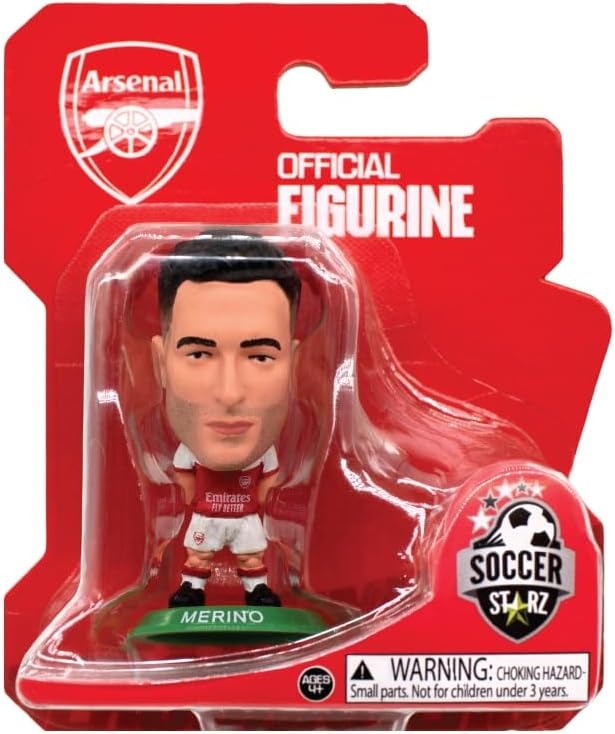Soccerstarz: Arsenal Mikel Merino - Home Kit - Classic Kit Toys & Games Soccerstarz