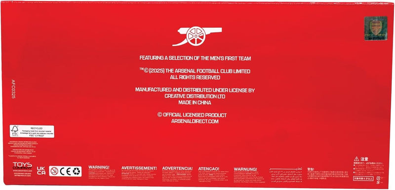 Soccerstarz: Arsenal Team 12 Pack - 2025 Version Toys & Games Soccerstarz