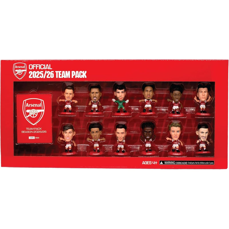 Soccerstarz: Arsenal Team 12 Pack - 2025 Version Toys & Games Soccerstarz