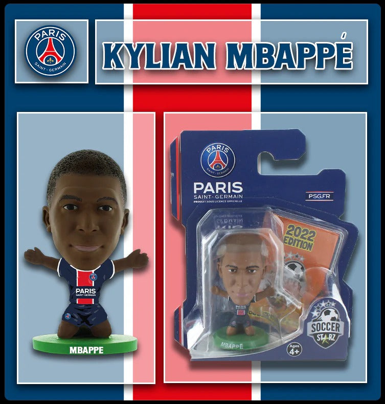 SoccerStarz: Paris Saint-Germain - Kylian Mbappe Toys & Games Soccerstarz