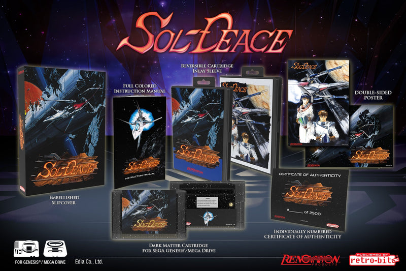Sol-Deace: Collector's Edition [Genesis] Retro Gaming Limited Run Games