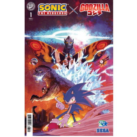 Sonic the Hedgehog x Godzilla: #1[Miles Arq - 1:50] 2026 Comics IDW Publishing