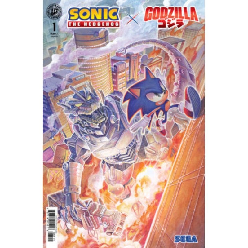 Sonic the Hedgehog x Godzilla: #1[Natalie Haines Foil - 1:25] 2026