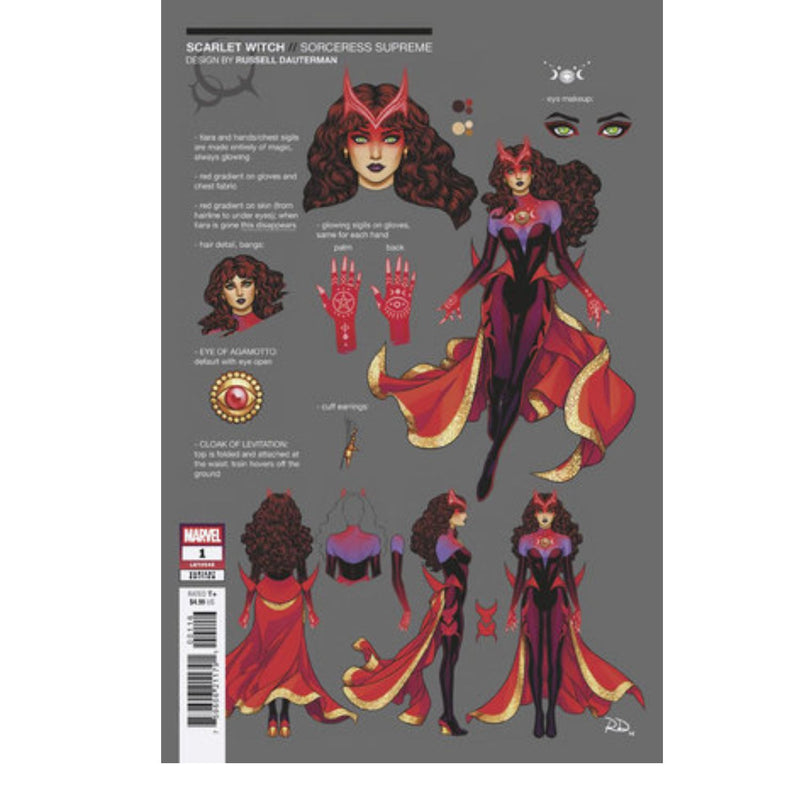 Sorcerer Supreme: #1 [Russell Dauterman Design - 1:10] 2025 Comics Marvel Comics