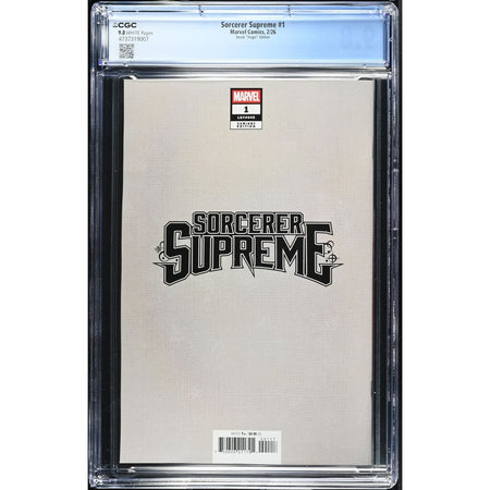 Sorcerer Supreme: #1 [Rose Besch CGC 9.8 Virgin CVR - 1:100] 2025 Comics Marvel Comics