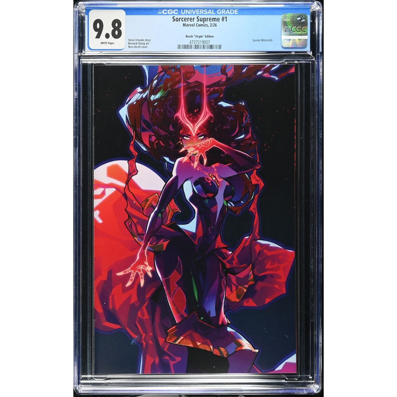Sorcerer Supreme: #1 [Rose Besch CGC 9.8 Virgin CVR - 1:100] 2025