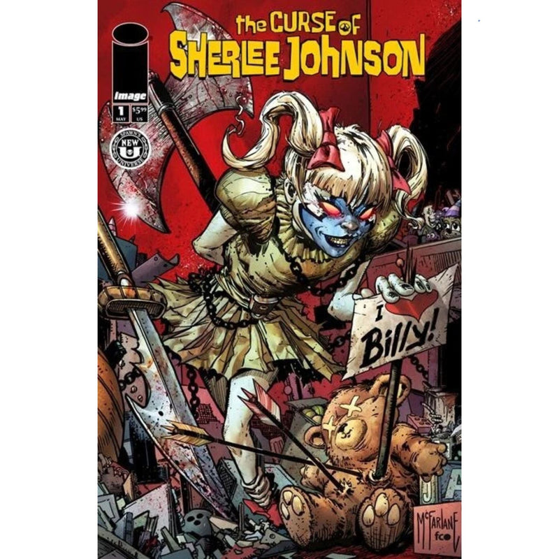 Spawn the Curse of Sherlee Johnson: #1 [Todd Mcfarlane CVR B] 2025 Comics Image Comics