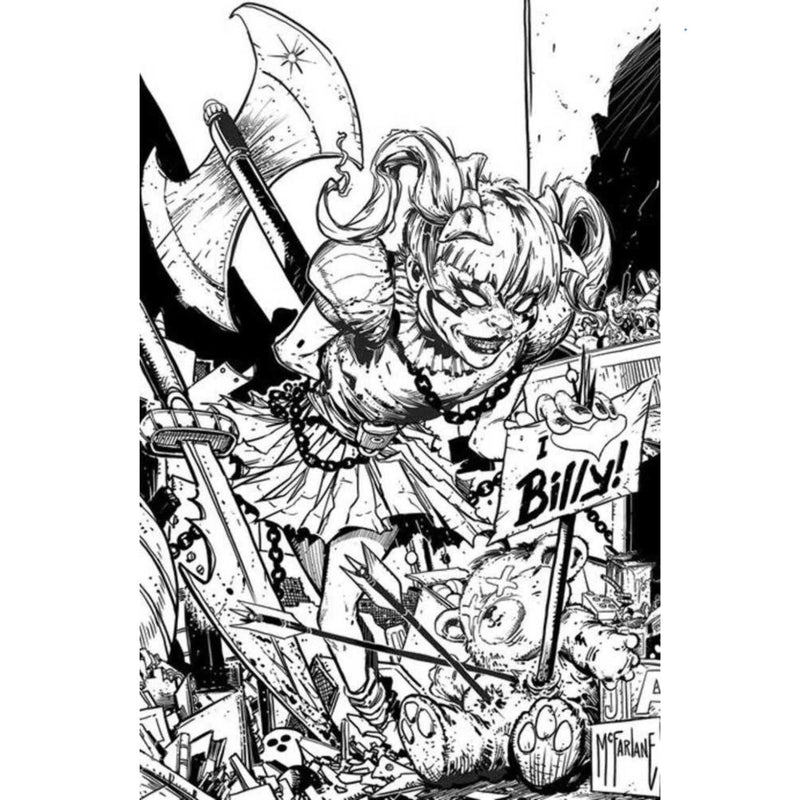 Spawn the Curse of Sherlee Johnson: #1 [Todd Mcfarlane CVR C Virgin] 2025 Comics Image Comics