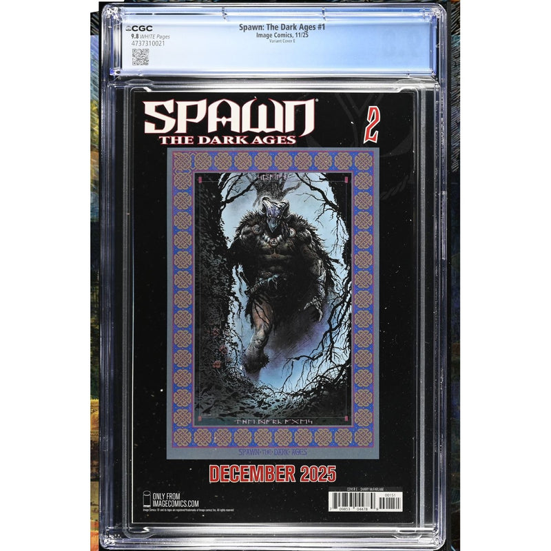 Spawn The Dark Ages: #1 [Liam Sharp & Todd Mcfarlane CGC 9.8 CVR E - 1:250] 2025